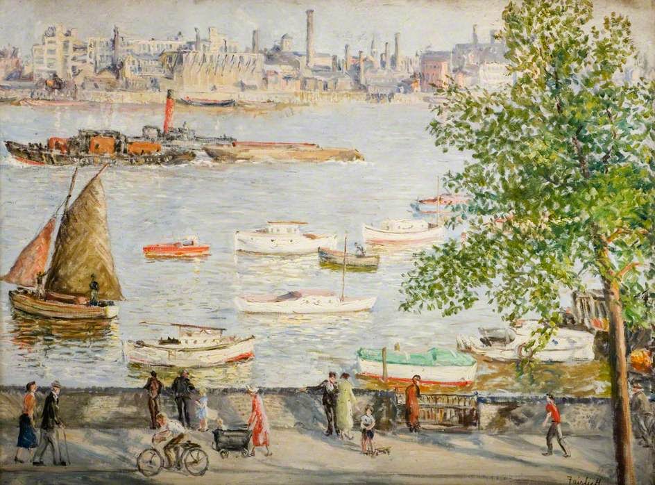ART & ARTISTS River Thames paintings 16501995 part 6